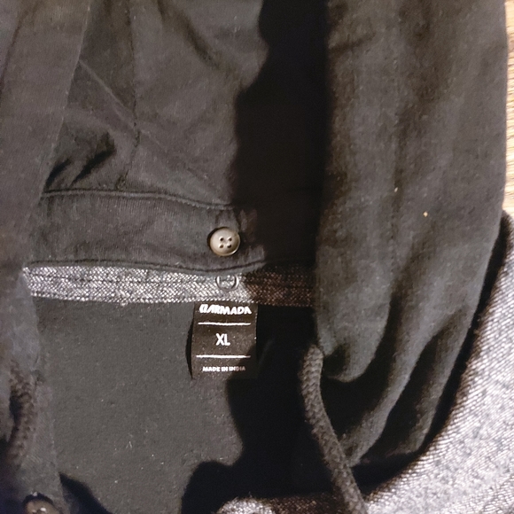 Armada SKIS hooded jacket XL, charcoal with black lining and hood - Picture 8 of 8